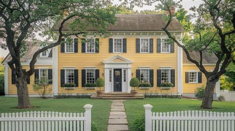 How to Choose Colonial House Colors For A Timeless Curb Appeal