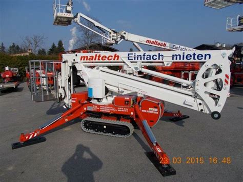 Raupenteleskopgelenk-Arbeitsbühne MT 180RDE | maltech.com