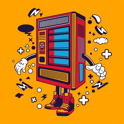 Vending Machine Cartoon 的图像结果