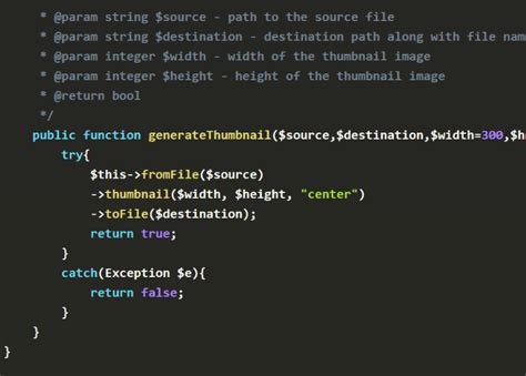 PHP - How to generate thumbnails for images (png, jpg, gif, webp) with ...