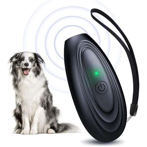 X spring Anti Barking Device, Handheld Dog Repellent, Ultrasonic Dog ...