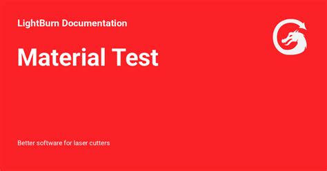 Image result for Lightburn Test Array