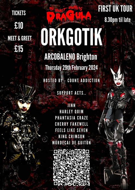 Orkgotik takes Brighton, Arcobaleno, Saint George's Road, Kemptown ...