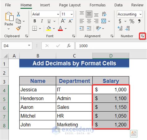 Image result for How to Add Decimals to Text Format in Excel