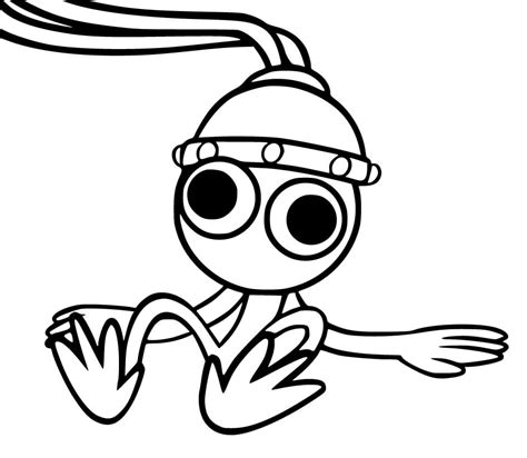 Toy Purple Rainbow Friends coloring page - Download, Print or Color ...