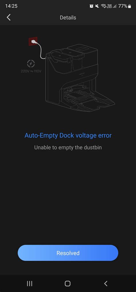 Help! Error 35 : Auto empty Dock error : r/Roborock
