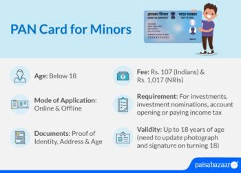 All You Need to Know About PAN Card for Minors - Paisabazaar