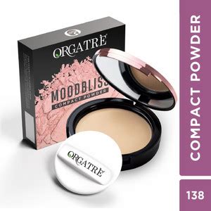 Orgatre MoodBliss Compact Powder - Matte Finish, Oil Control, Long ...