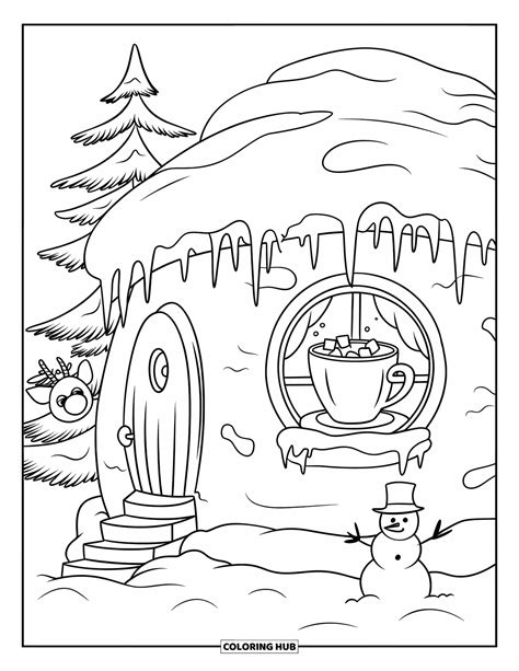 Home Coloring Pages 的图像结果