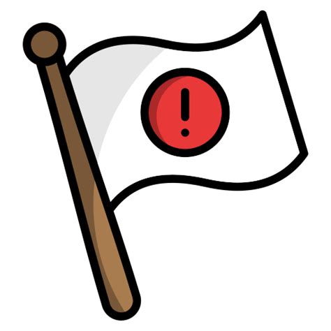 Warning flag - Free security icons