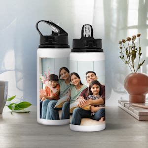 Custom Sipper Bottles with Straw | VistaPrint
