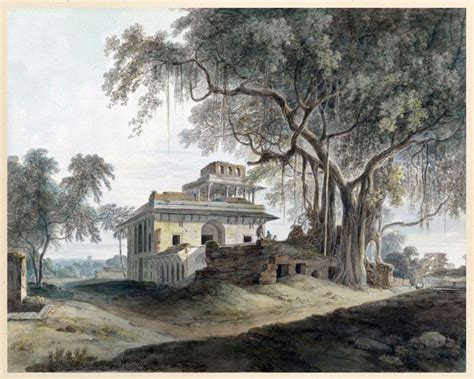 Ruins of Naurattan - Thomas Daniell - Vintage Orientalist Paintings of ...
