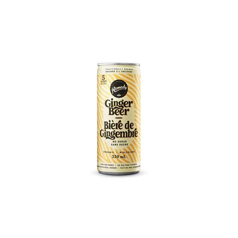 Organic Sugar Free Ginger Beer Case of 4