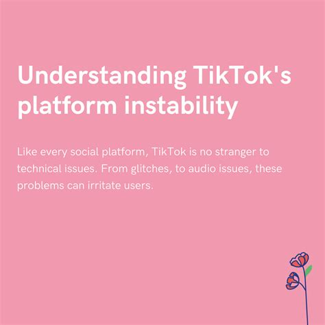Technical problems with TikTok