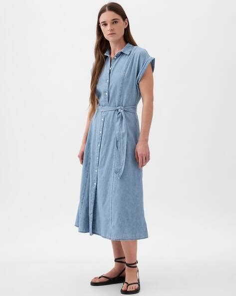 Buy Blue Dresses for Women by GAP Online | Ajio.com