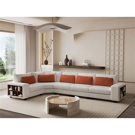 7 Seater Sofa Set: Modular L-Shaped Sofa Set with Wooden Frame – Studio GKW
