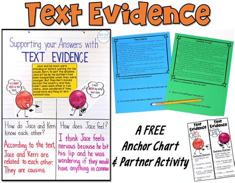 Image result for 2nd Grade Text Evidence Examples PDF