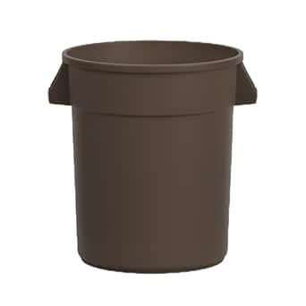 Regal Altair Round Commercial Trash Can. Waste Container for Home ...