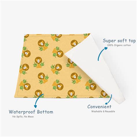 Lion Hearted - Diaper Changing Mat | Shop Now at Snugkins