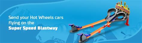 Buy Hot Wheels HOT WHEELS SUPER SPEED BLASTWAY Track Set Online at Low ...