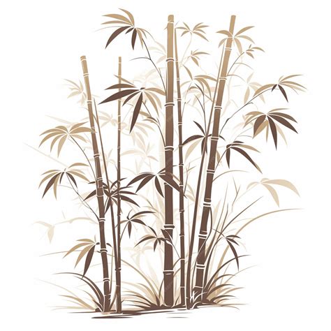 Filipino bamboo patterns with slender stalks | Premium AI-generated vector