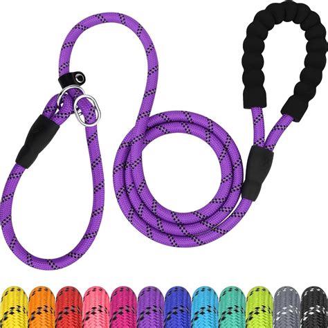 Amazon.com: Aiyuda 6 FT Slip Leads for Dogs, Reflective Dog Lead with ...