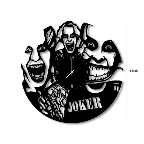 The Joker Wall Clock – Ampkrafts