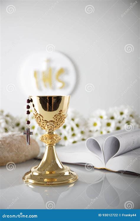 First Holy Communion. stock photo. Image of catholic - 93012722