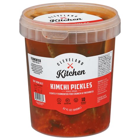 Cleveland Kitchen Pickle Spears, Kimchi (32 fl oz) Delivery or Pickup ...