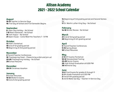 Miami U Academic Calendar - Printable Calendars AT A GLANCE