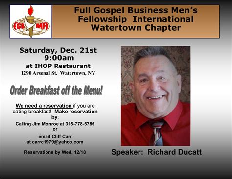 December 2024 Breakfast – Watertown Full Gospel Businessmen's ...