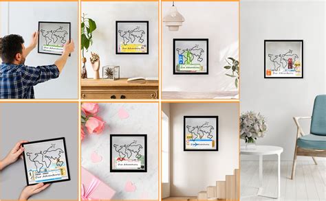 House of Quirk Travel Adventure Archive Shadow Box for Memories, Shadow ...