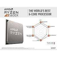 Amazon.in: Buy AMD 5000 Series Ryzen 5 5600X Desktop Processor 6 cores ...