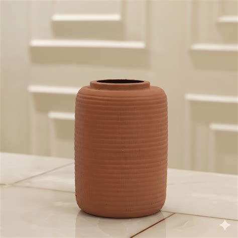 Sienna Earth Vase Set – Rustic Terracotta Decor – 24 Decorss