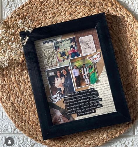 Customised Frame – Handcrafted Personalized Photo Collage Keepsake ...