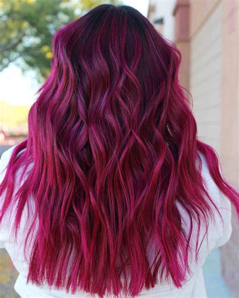 Dark Pink Hair Dye