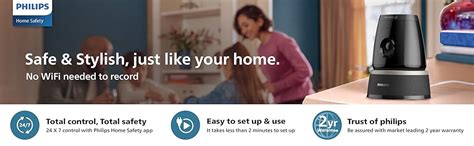 PHILIPS 5000 Series Wi-Fi 360 Degree Camera | AI-Enhanced CCTV Camera ...