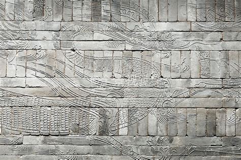羽人神兽图壁画砖-高台县博物馆-图片