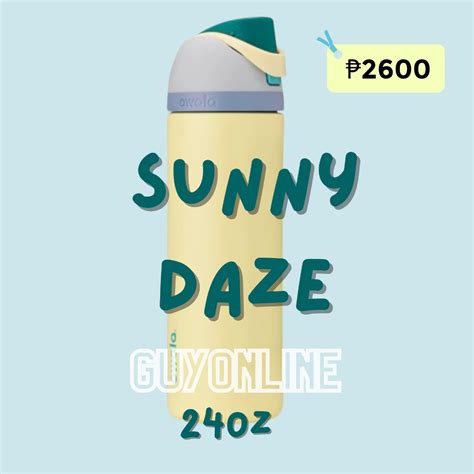 Original Owala Freesip 24oz - Sunny Daze, Furniture & Home Living ...