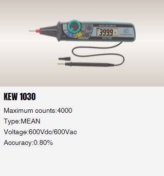 Multimeters | Kyoritsu Kew India Instruments Pvt Ltd