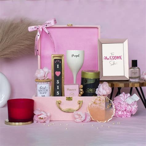 Luxury Wine Lover Gift Box for Sister – Gifts By Rashi