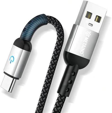 Metaind Unbreakable 3A Fast Charging Braided Type-C Cable for ...