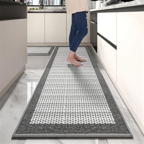 Amazon.com: PURRUGS Machine Washable Kitchen Rug 32" x 48", Non-Slip ...