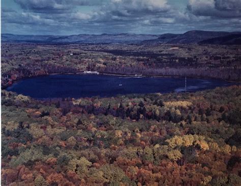 Colour aerial photograph of Perch Lake – Society for the Preservation ...