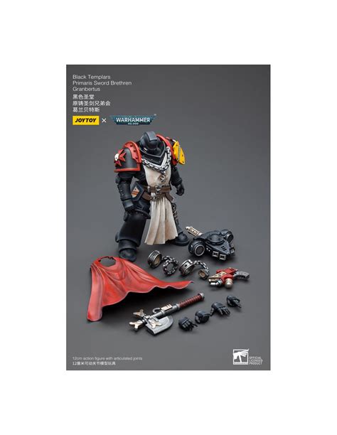 PiXELATOY - Black Templars Primaris Sword Brethren Granbertus 1/18 ...