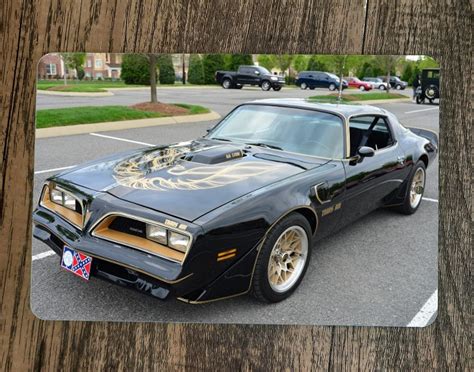 Smokey and the Bandit Burt Reynolds Car 1977 Firebird 8x12 Metal Wall – Sign Junky