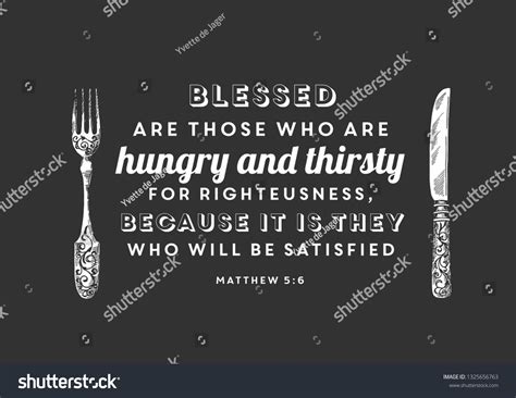 Hunger And Thirst For Righteousness