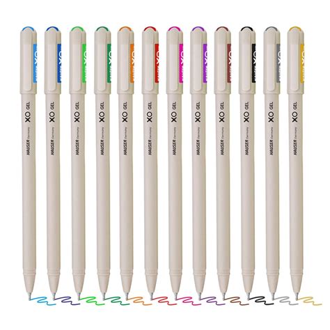 Hauser / Unomax Gel Colour Pen - Set of 12 | ShopStory - Stationery ...