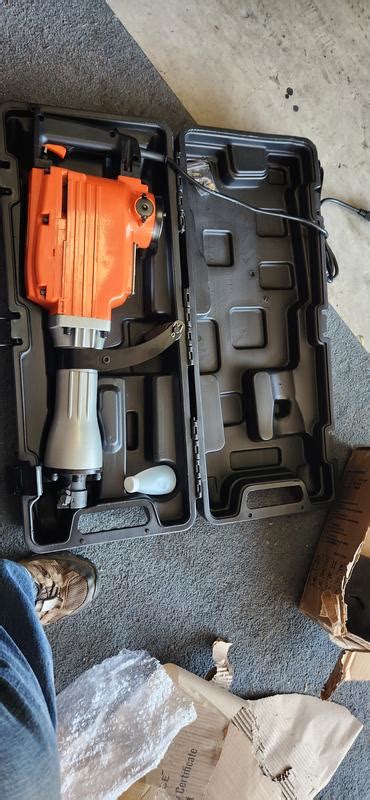 VEVOR 2200 W 4 Chisel Bit 1350 BPM 110-Volt Corded Demolition Hammer ...