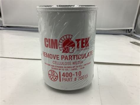 Buy QTY 2) NEW Cim-Tek 70015 Hydraulic Filters 400-10 FREE SHIPPING ...